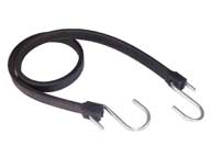 Keeper Epdm Rubber Strap W/S Hooks (BLACK, 45 IN)