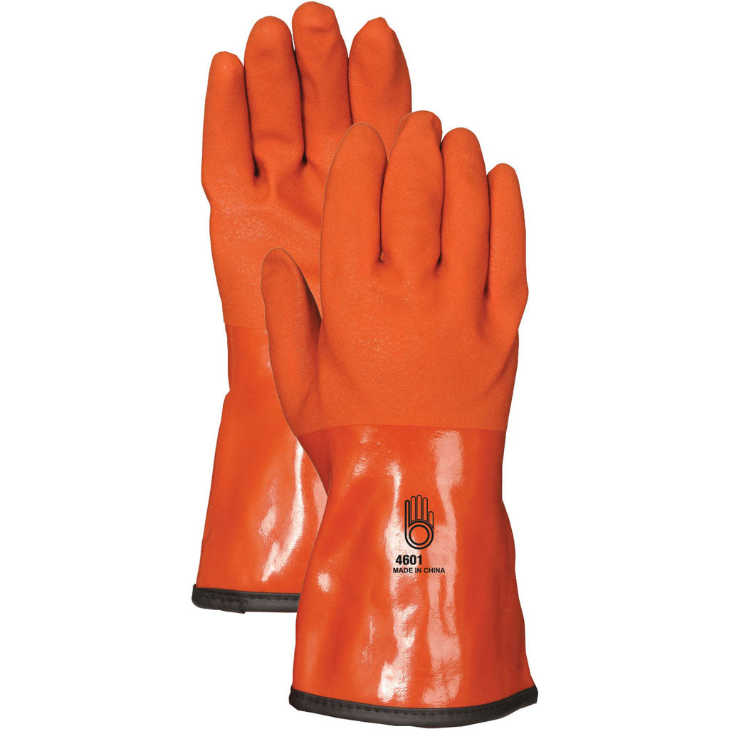 Bellingham Snow Blower Insulated Gloves (ORANGE, LG)