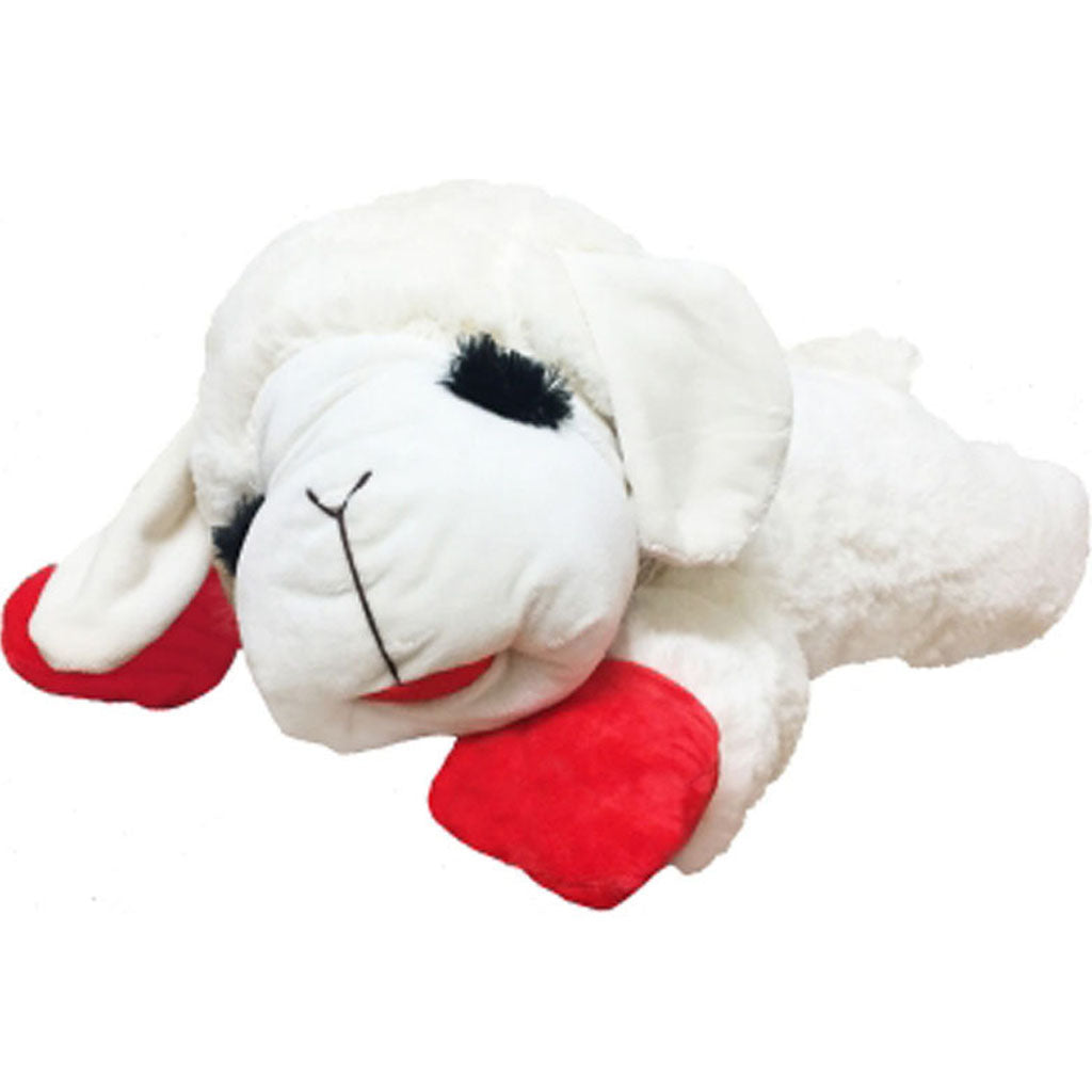 Multipet Lamb Chop Plush Toy (WHITE, 24 IN)