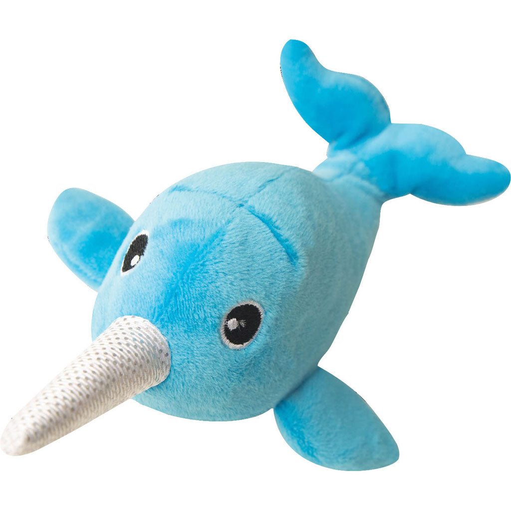 Snugarooz Baby Nikki The Narwhal (BLUE, 7 IN)
