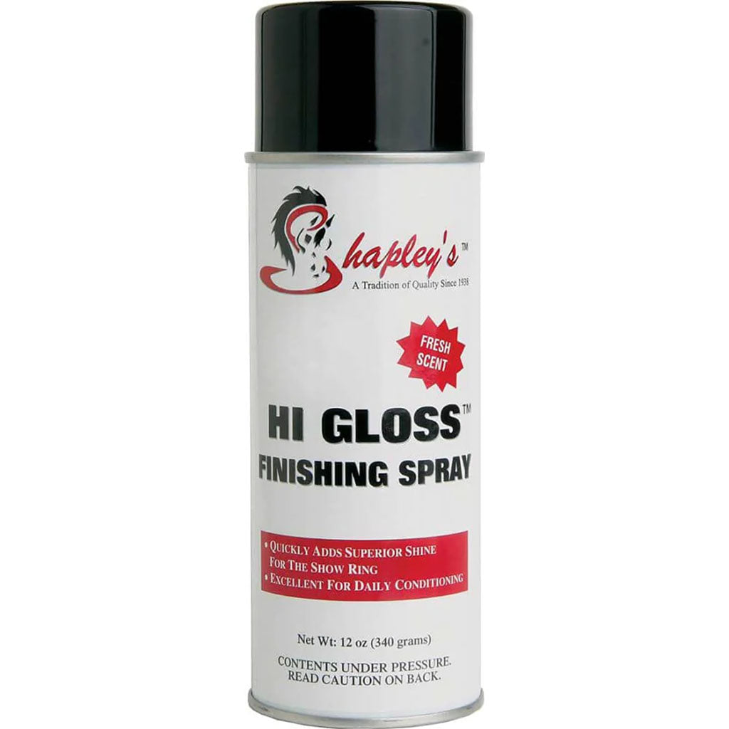 Hi Gloss Finishing Spray For Horses (12 OZ)