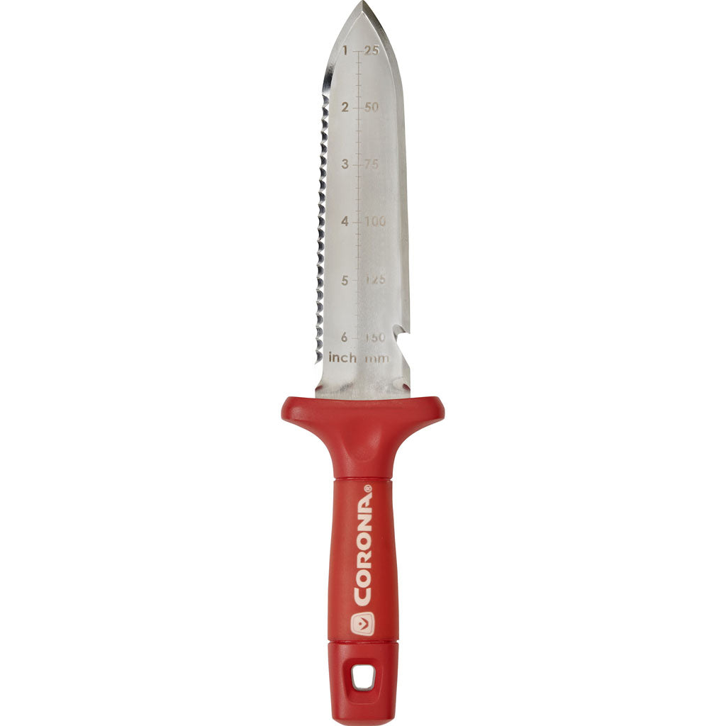 Hori Hori Comfort Gel Garden Knife (RED, 12 IN)