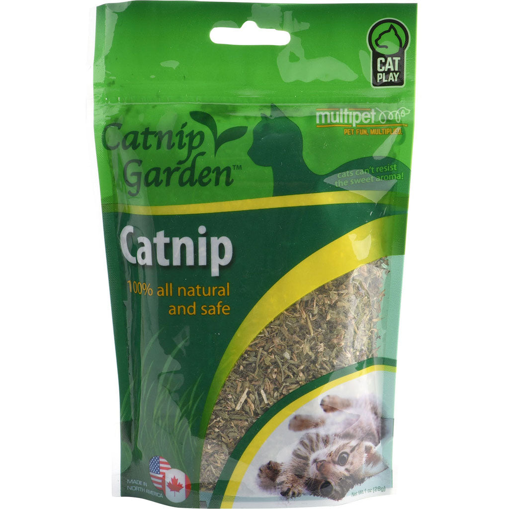 Multipet Catnip Garden Catnip Bag (GREEN, 1 OZ)
