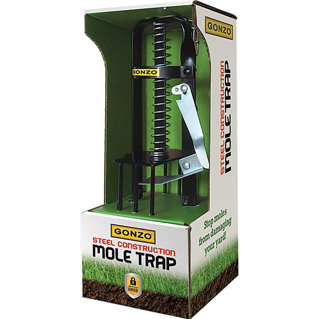 Gonzo Steel Construction Plunger Mole Trap