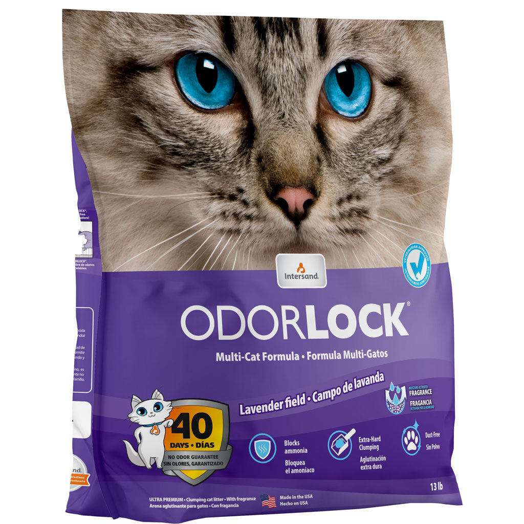 Odor Lock Clumping Cat Litter (LAVENDER, 13 LB)