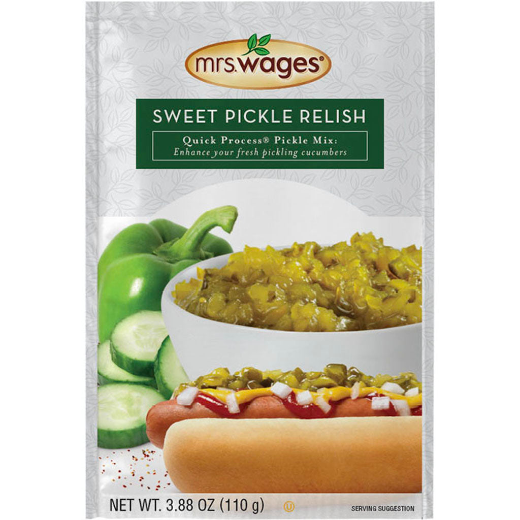 Mrs. Wages Quick Process Sweet Pickle Relish Mix (3.88 OZ)
