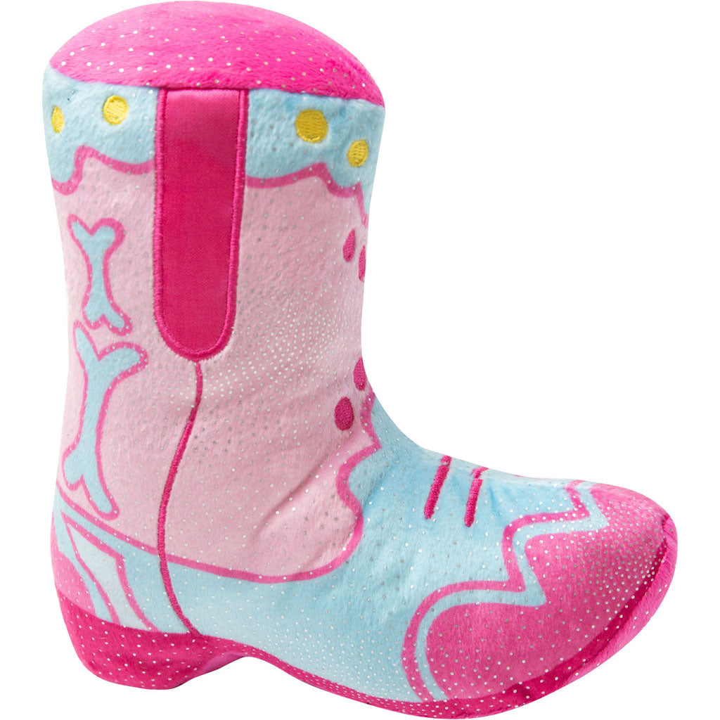 Snugarooz Single 2 Boot Plush Dog Toy (7.5 IN)