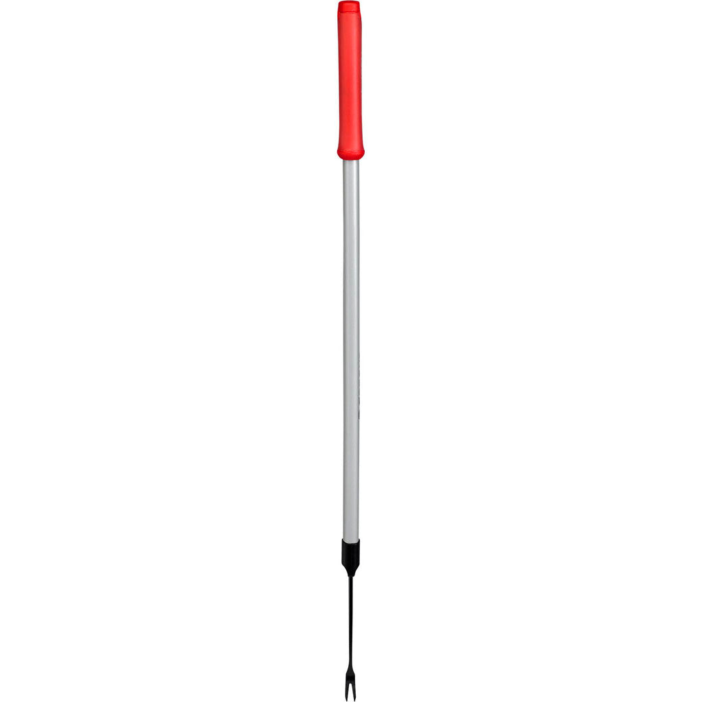 Extended Reach Comfort Gel 2 Prong Weeder (RED, 40 IN)