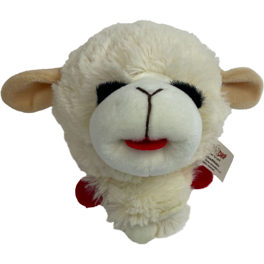 Multipet Lamb Chop Knobby Noggins (WHITE, SM)