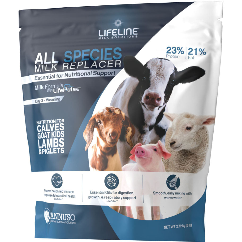 Lifeline All Species Milk Replacer 23p 21f (6 LB)