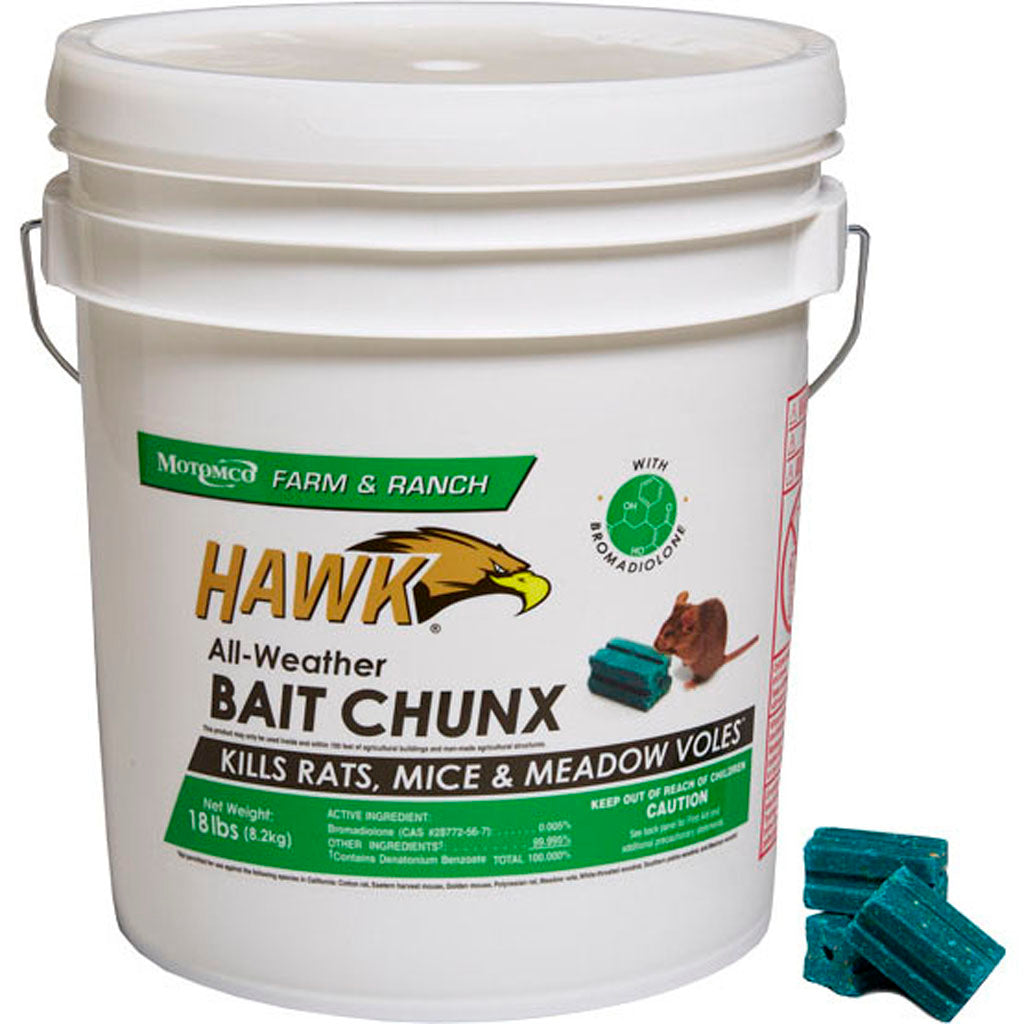 Hawk All-Weather Bait Chunx Pail (18 LB)