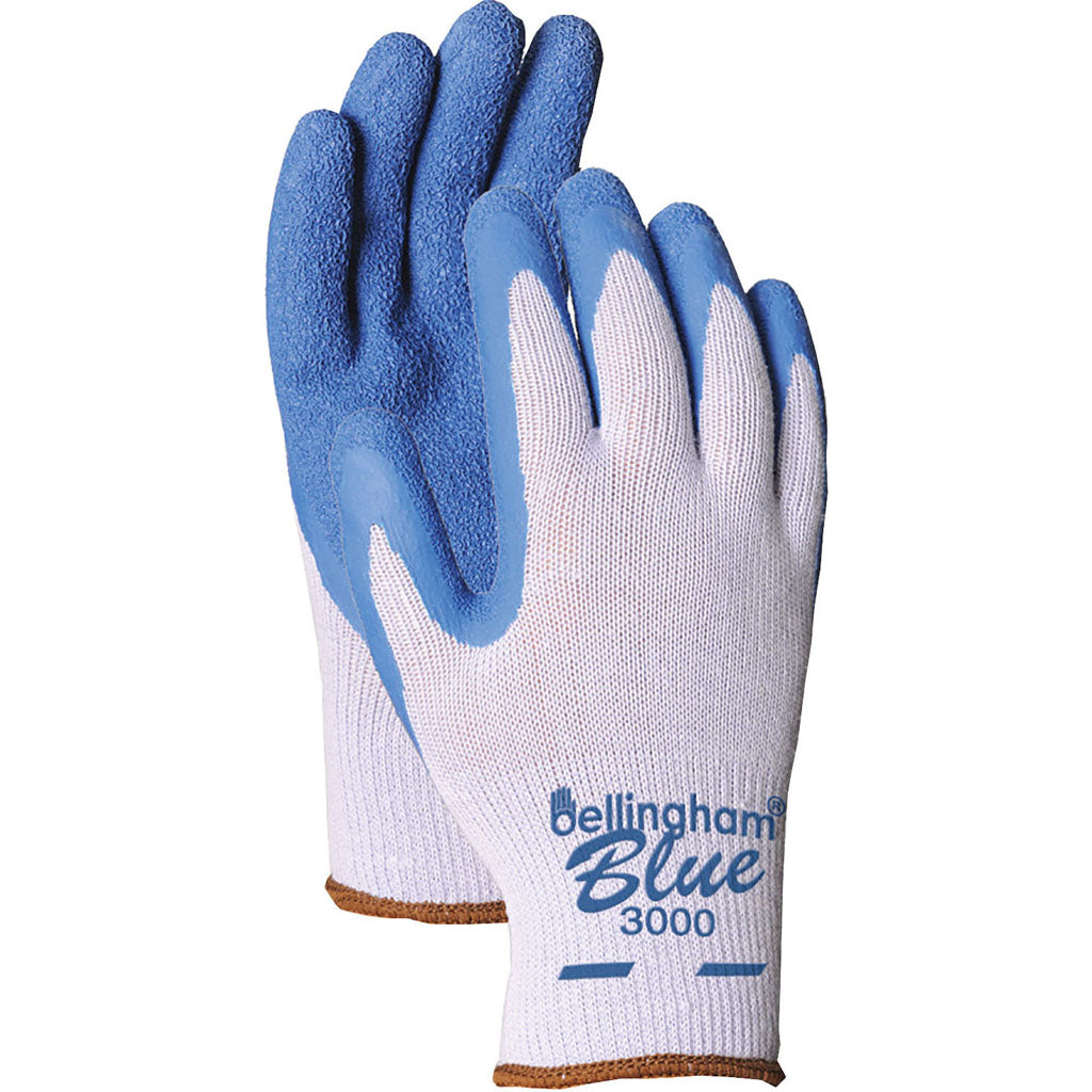 Bellingham Blue Premium General Purpose Work Glove (BLUE, LG)