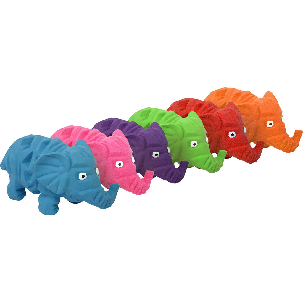 Multipet Origami Pals Latex Grunting Elephant (8 IN)