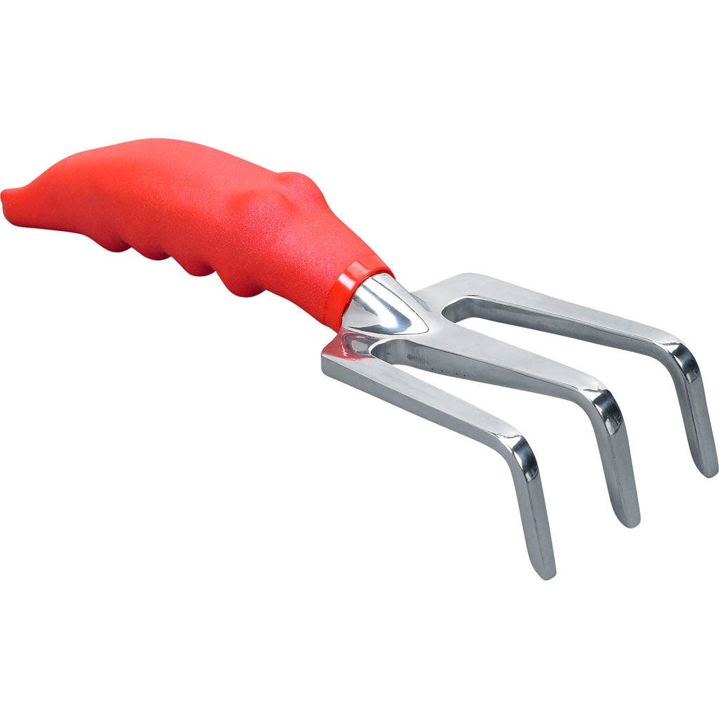 Aluminum Cushion Grip Cultivator (RED)