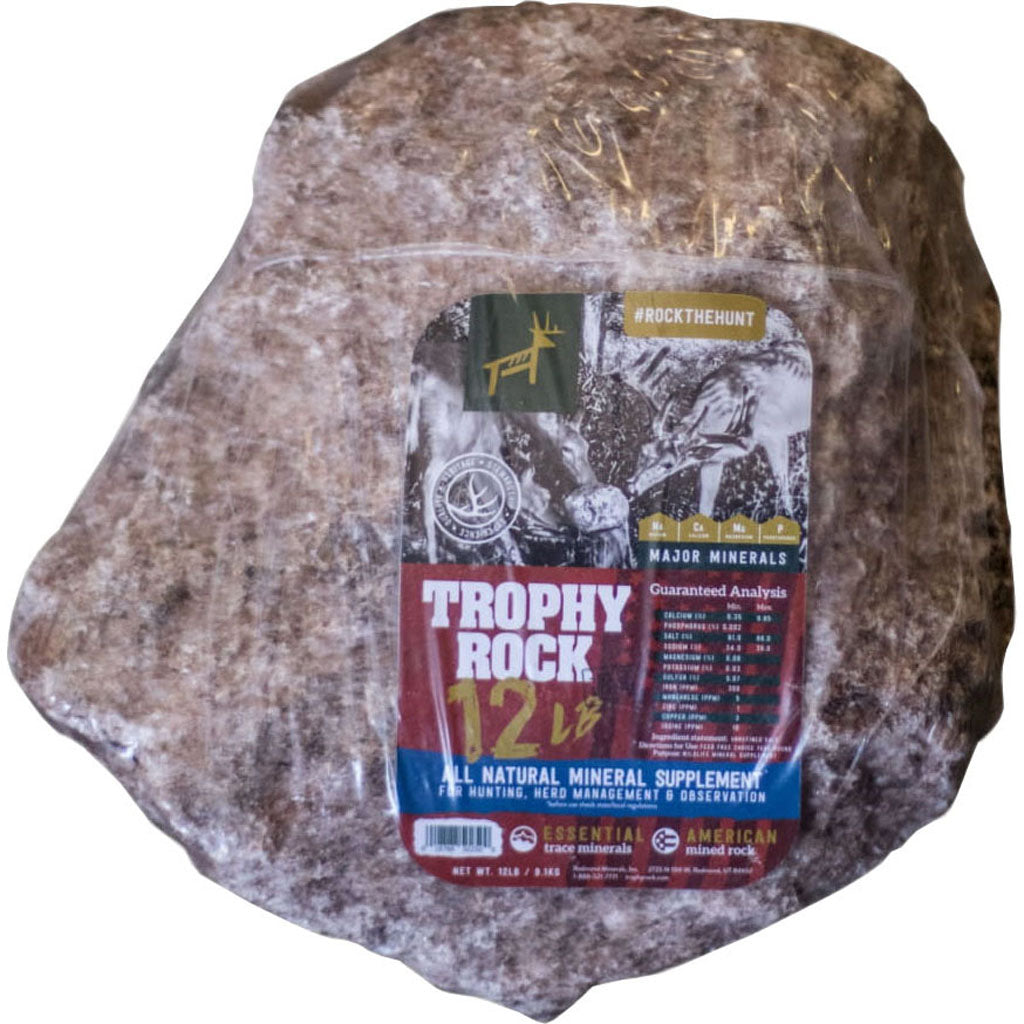 Trophy Rock All Natural Mineral Lick (12 LB)
