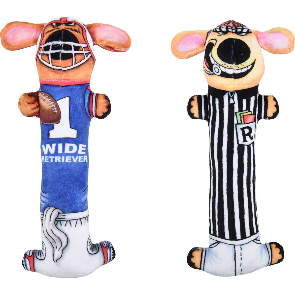 Multipet Loofa Dogs By Fuzzu (ASSORTED, MD)