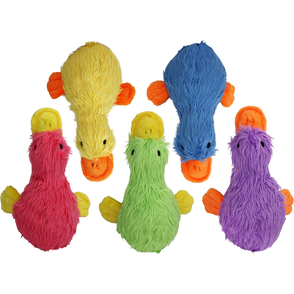 Multipet Duckworth Webster Plush Dog Toy (ASSORTED, 13 IN)