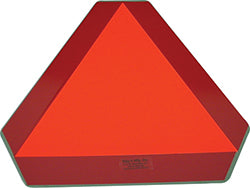 Slow Moving Vehicle Sign Metal Regular Tape (BRIGHT ORANGE)