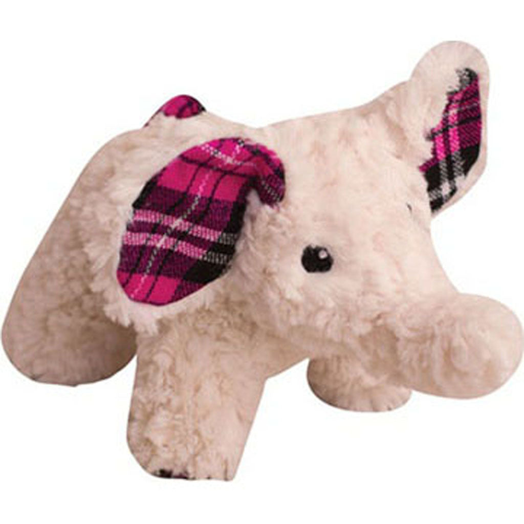 Snugarooz Ella The Elephant (WHITE/PLAID, 11 IN)
