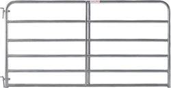 6-Bar Economy Galvanized Tube Gate (8 FT)