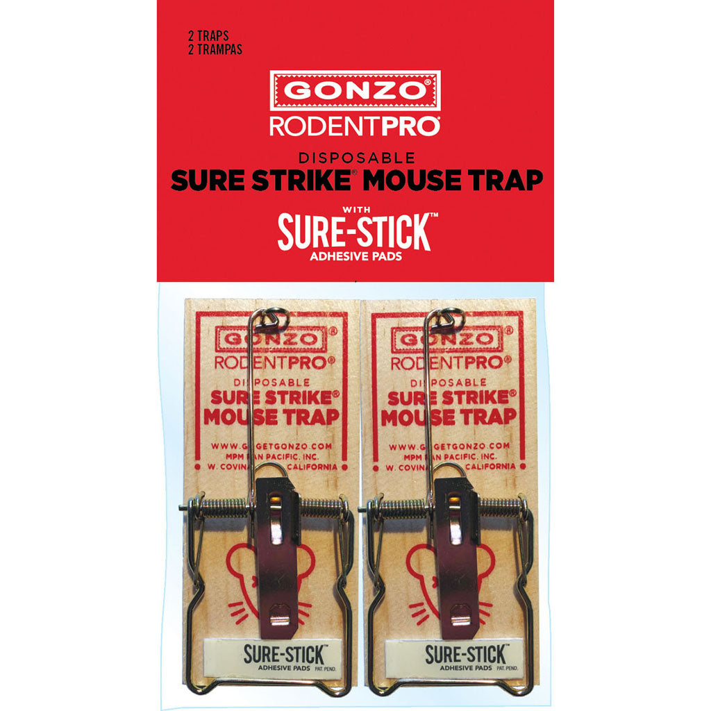 Gonzo Rodent Pro Sure-Stick Mouse Trap (2 PK)