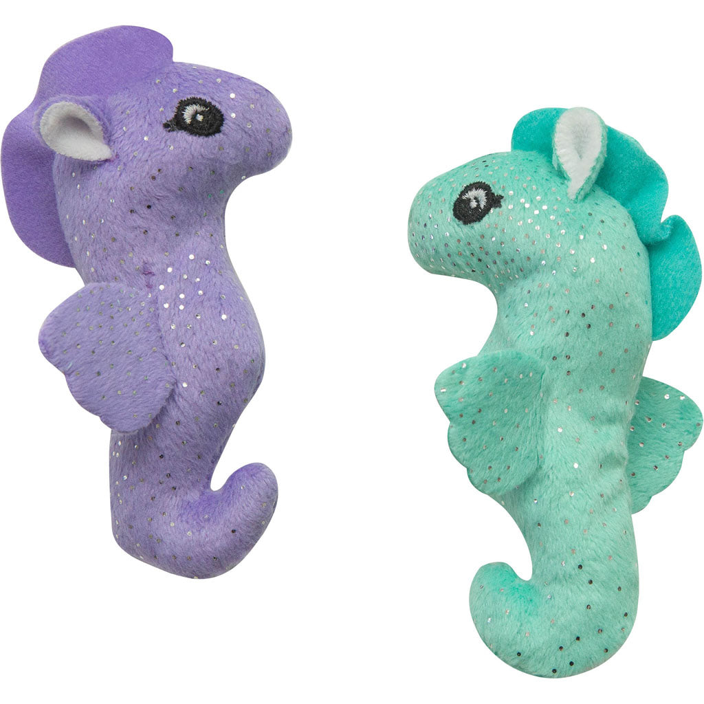 Snugarooz Kitty Seahorse W/Catnip (4 IN-2 PK)
