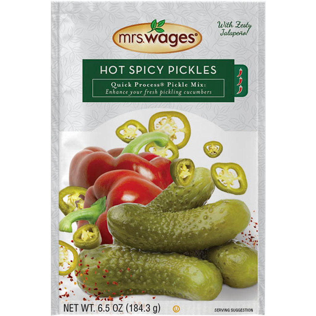 Mrs. Wages Quick Process Hot Spicy Pickle Mix (6.5 OZ)