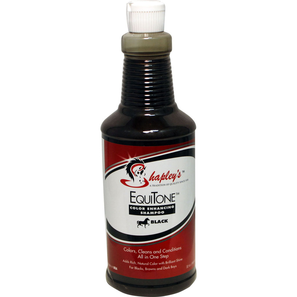 Equitone Color Enhancing Shampoo (BLACK, 32 OZ)