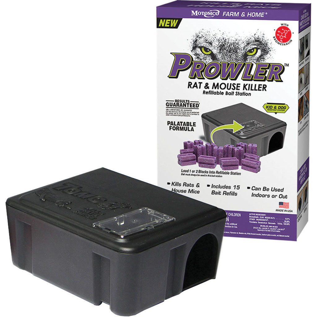 Prowler Rat & Mouse Refillable Bait Station (15 PK)