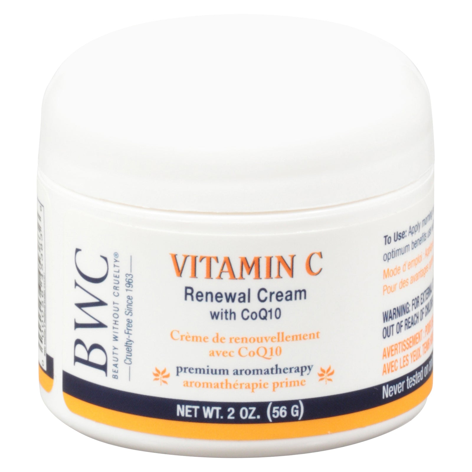 Beauty Without Cruelty Renewal Cream Vitamin C With Coq10 - 2 Oz