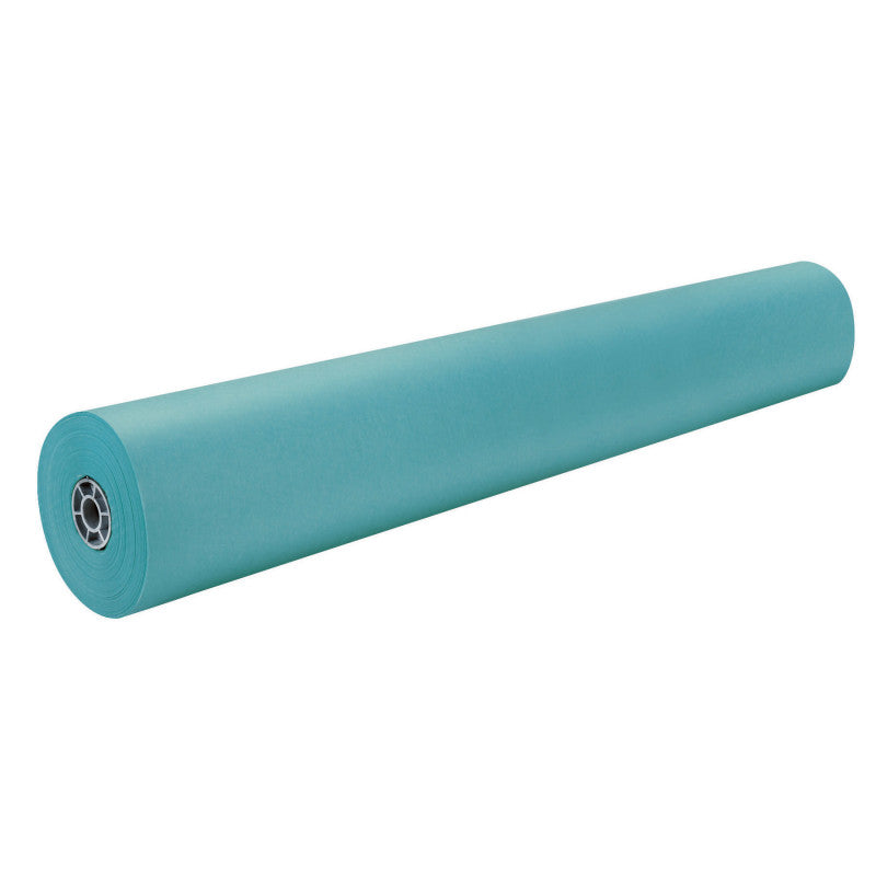 RAINBOW - Colored Kraft Duo-Finish® Paper, Aqua, 36" x 1000', 1 Roll