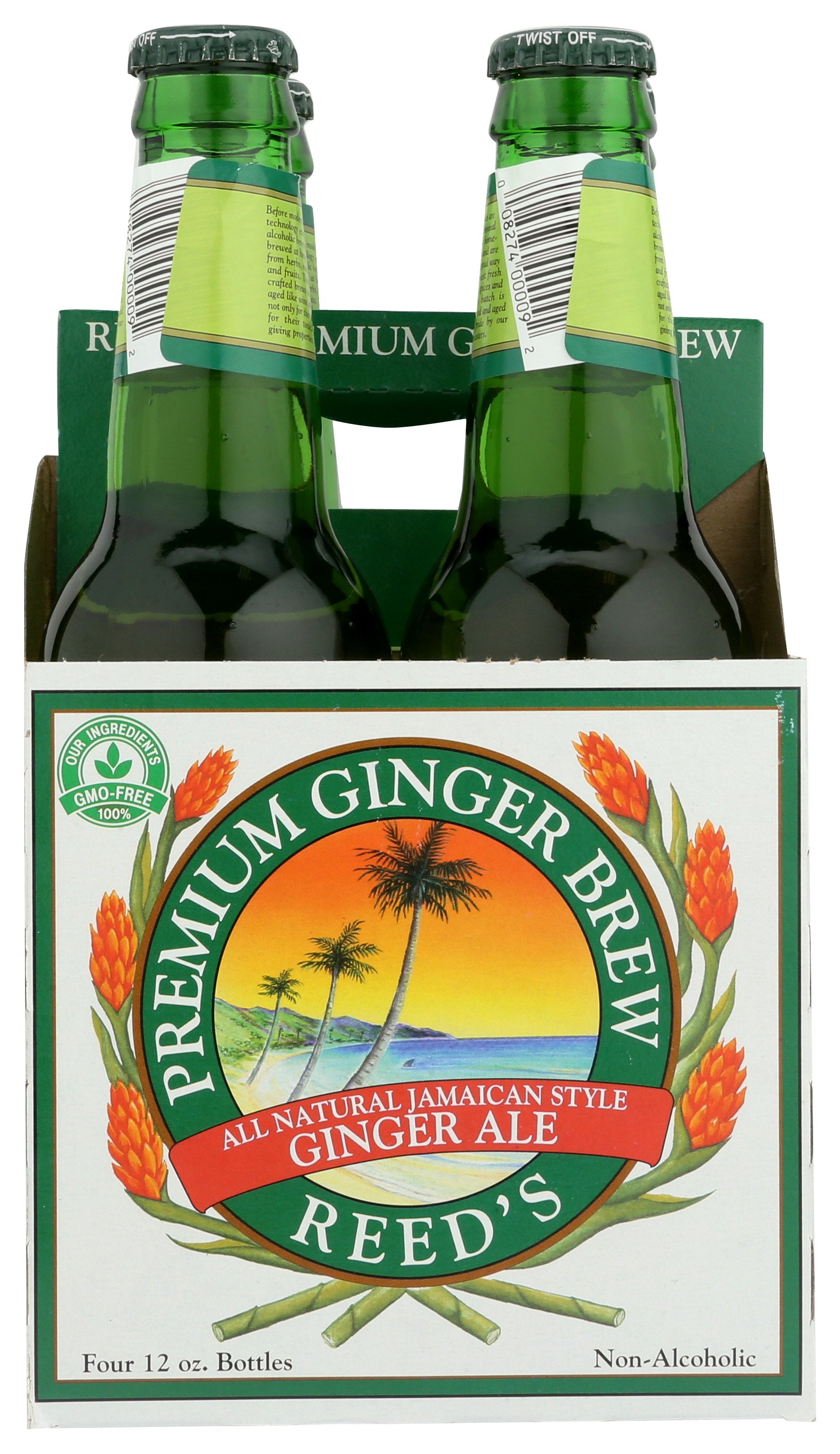 REEDS SODA 4PK GINGER PRM - Case of 6