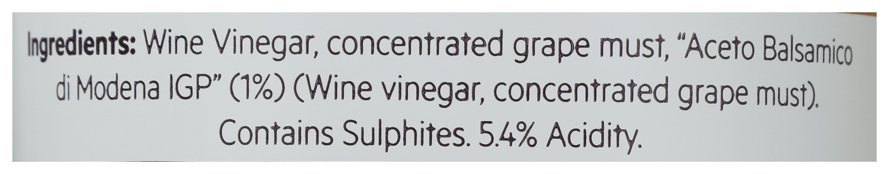 DE NIGRIS VINEGAR WHITE WINE BALSAM - Case of 6