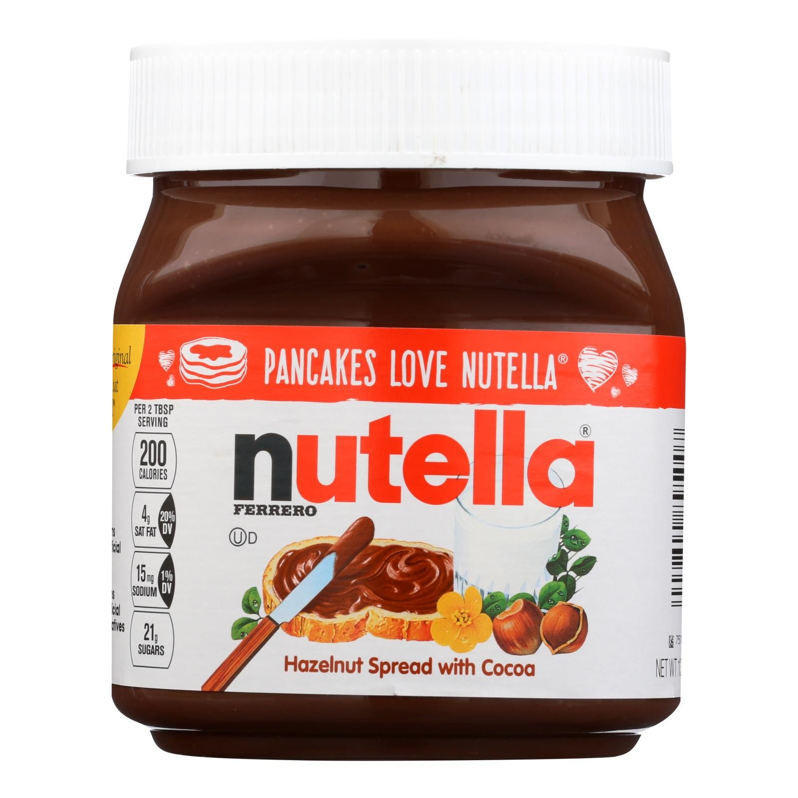 Nutella Hazelnut Spread With Cocoa  - Case Of 15 - 13 Oz