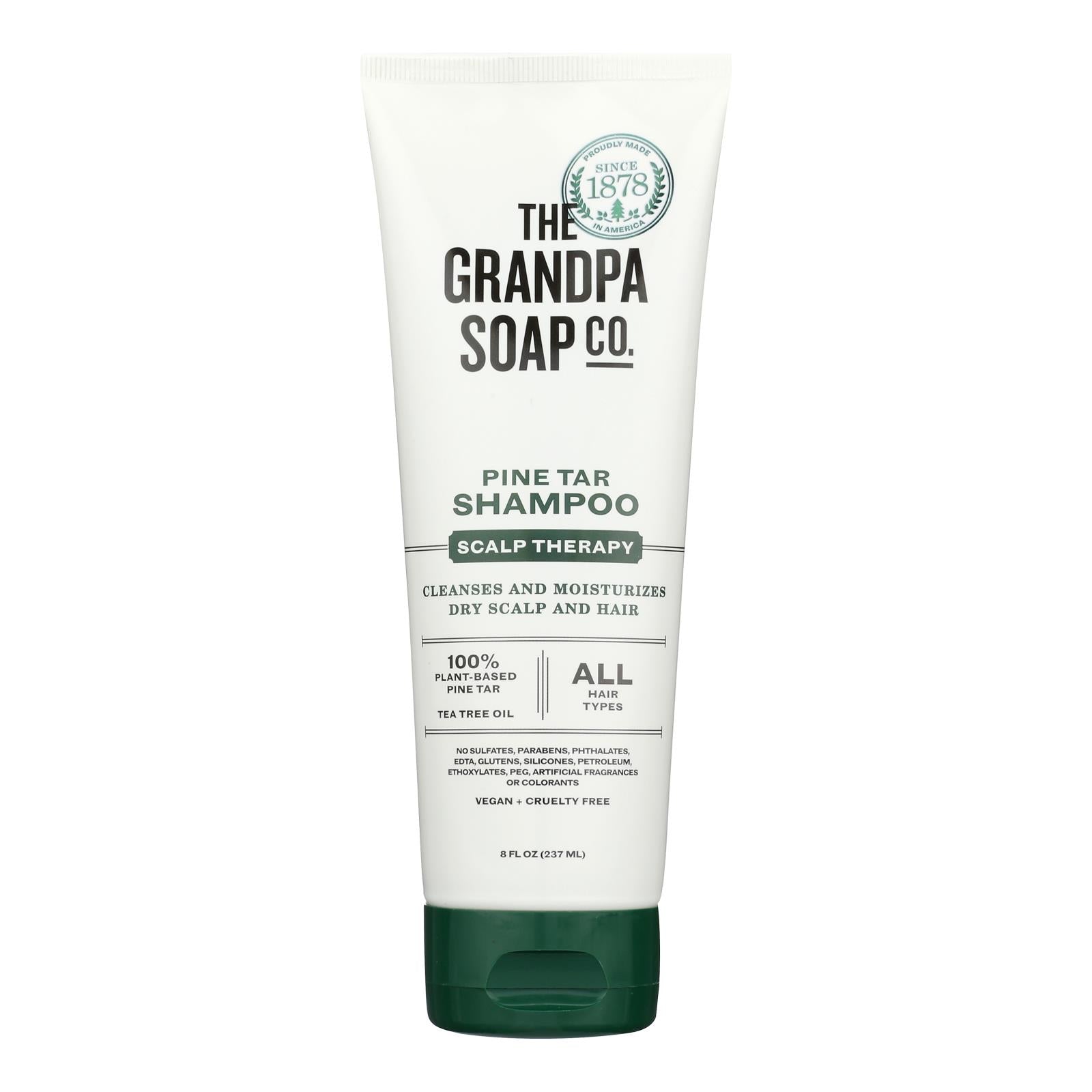Grandpa's Pine Tar Shampoo - 8 Fl Oz
