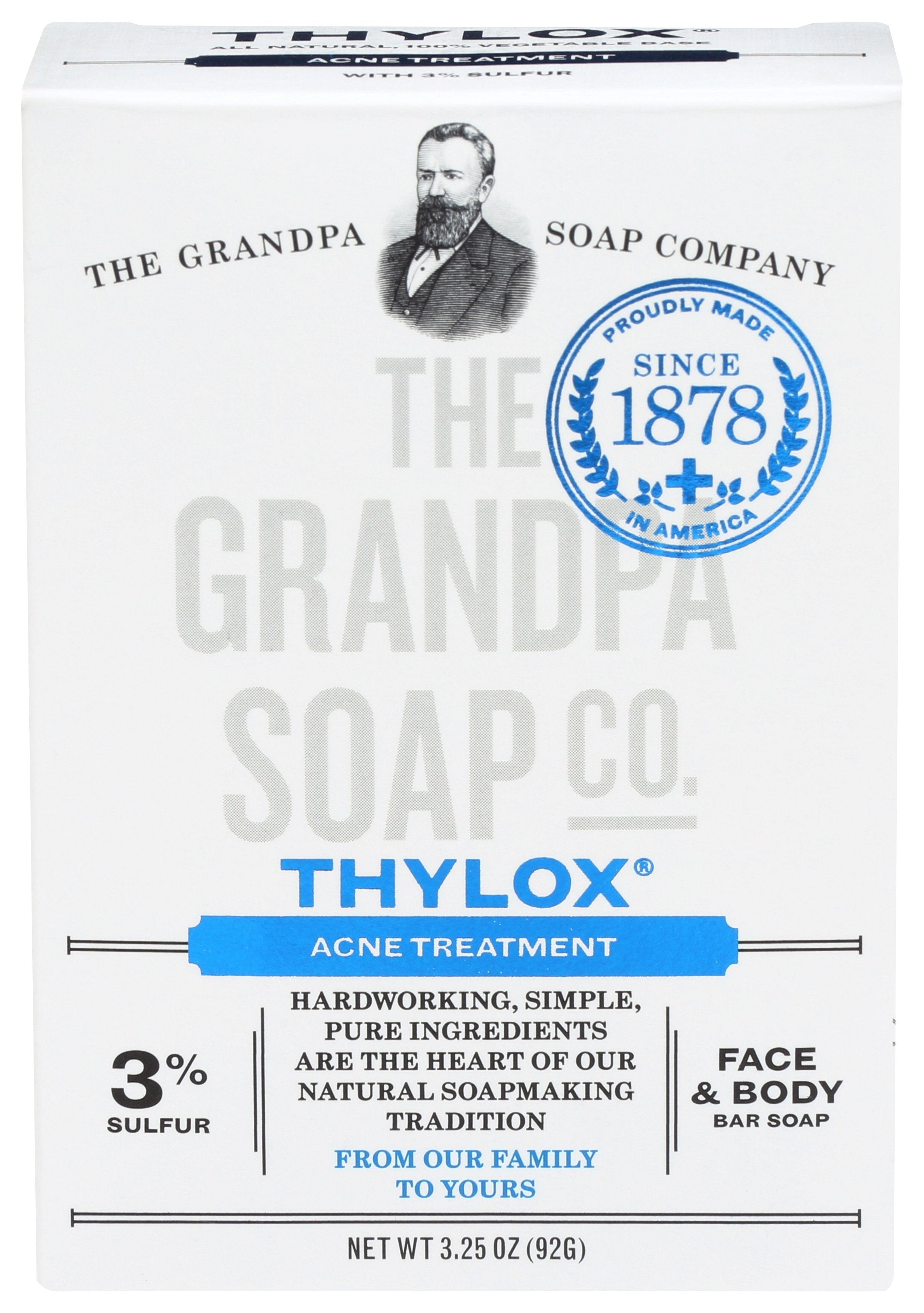 GRANDPAS SOAP THYLOX ACNE - Case of 3