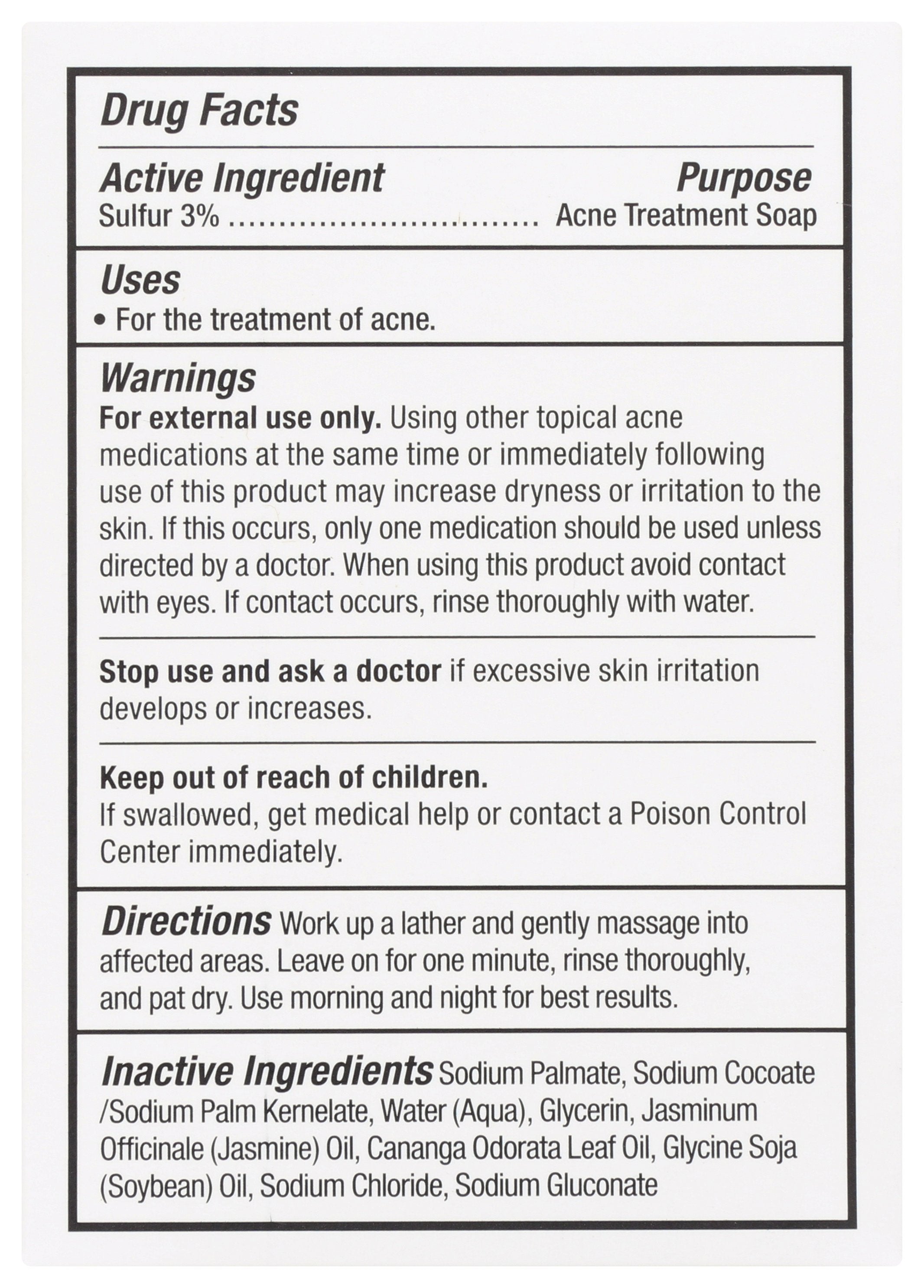 GRANDPAS SOAP THYLOX ACNE - Case of 3