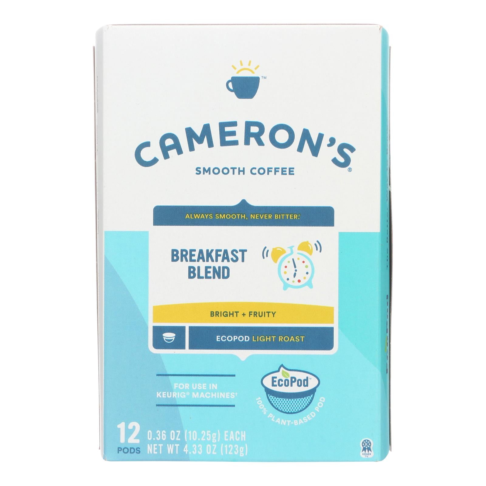 Cameron’s Specialty Coffee Breakfast Blend  - Case Of 6 - 4.33 Oz