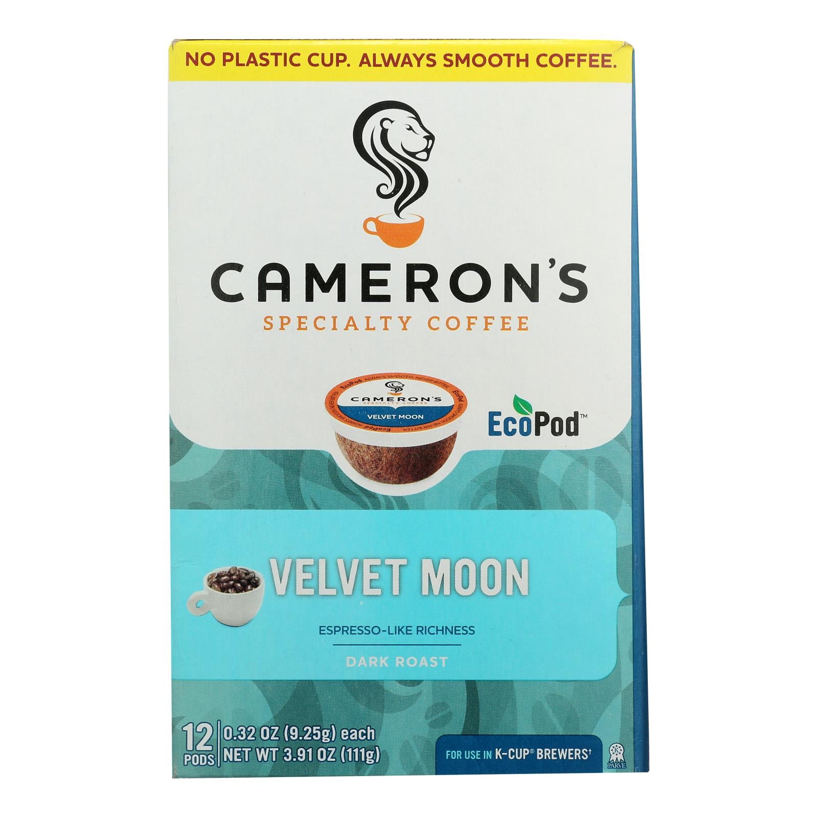 Cameron's Coffee - Coffee Velvet Moon - Case Of 6 - 12 Ct