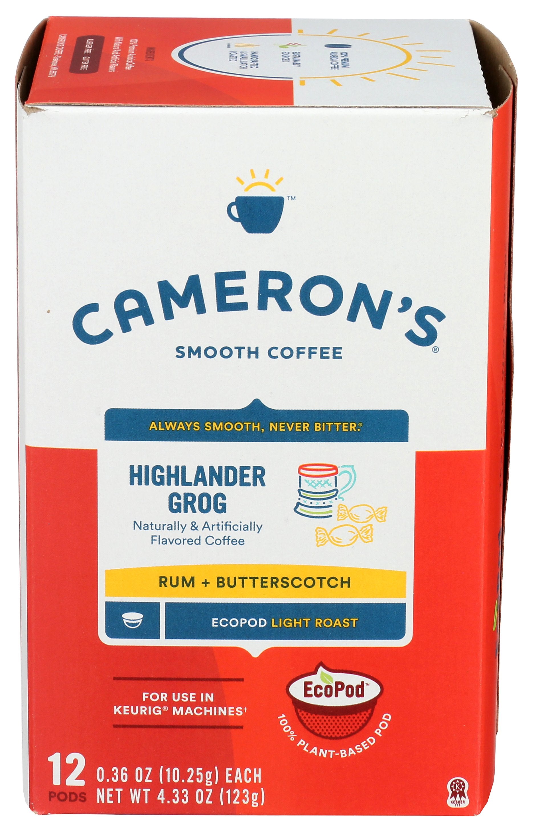 CAMERONS COFFEE COFFEE HIGHLANDER GROG - Case of 6