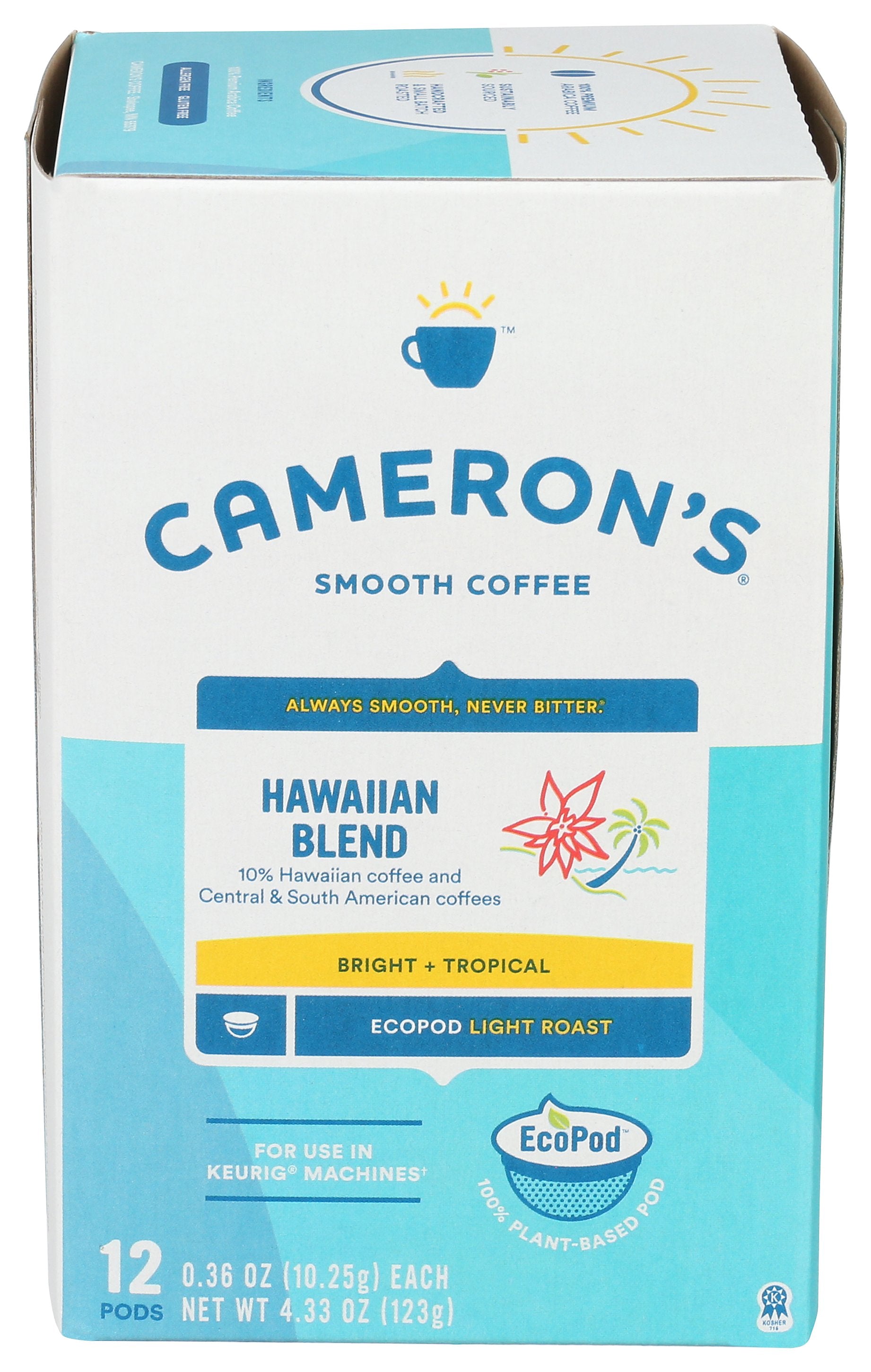 CAMERONS COFFEE COFFEE HAWAIIAN 12CT SS - Case of 6