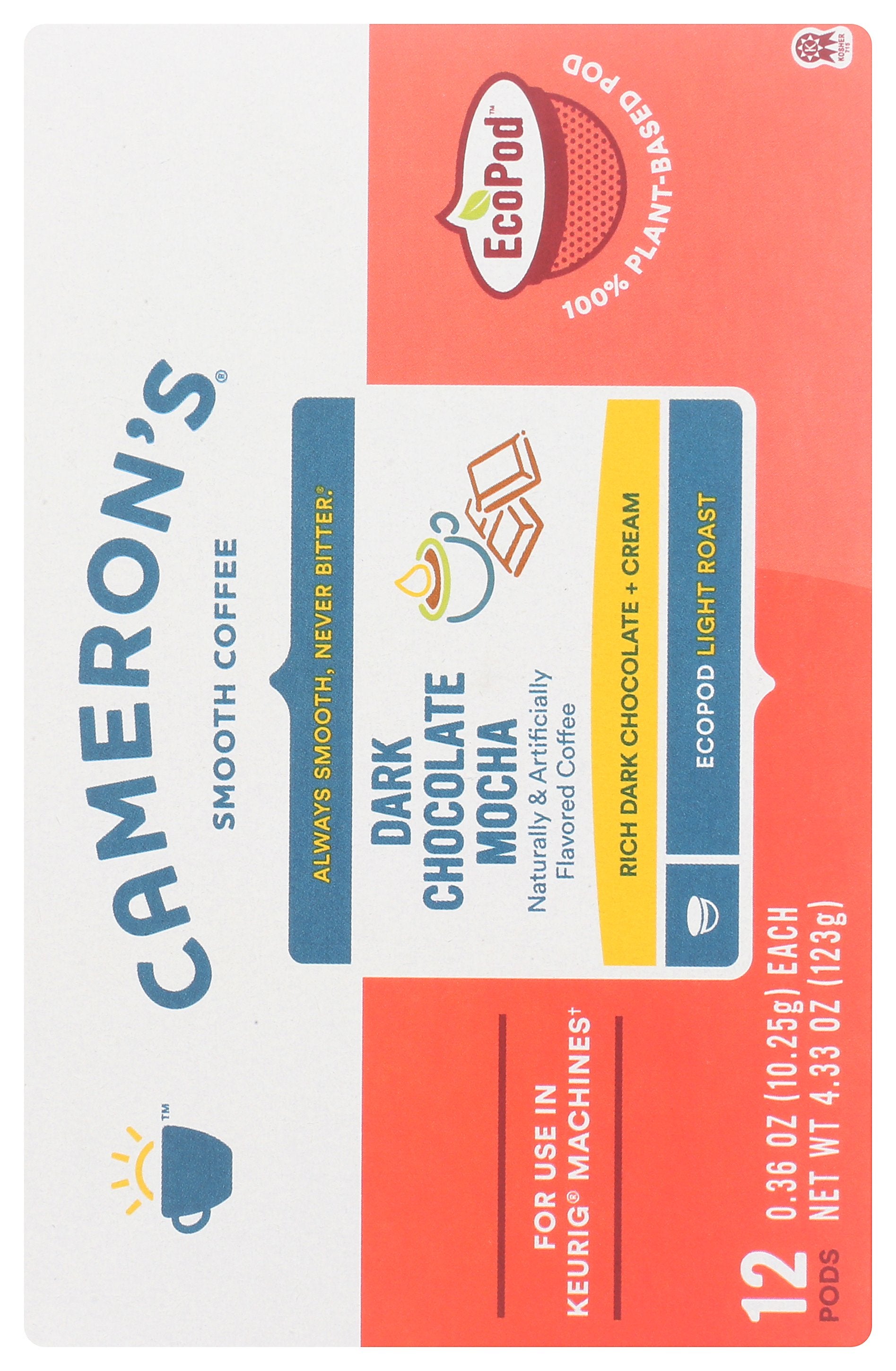 CAMERONS COFFEE COFFEE 12CT DK CHO MOCHA - Case of 6