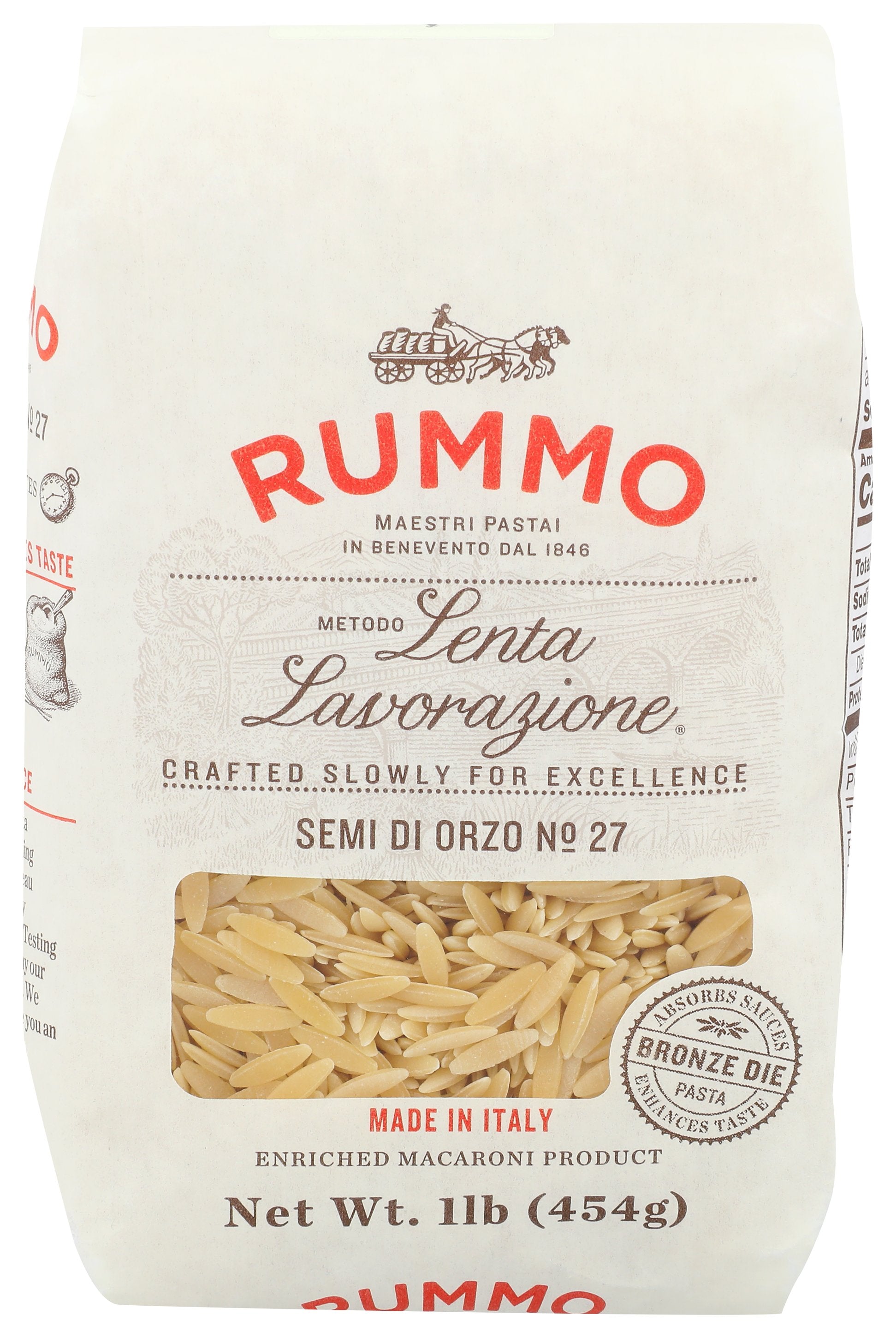 RUMMO PASTA SEMI DI ORZO - Case of 12