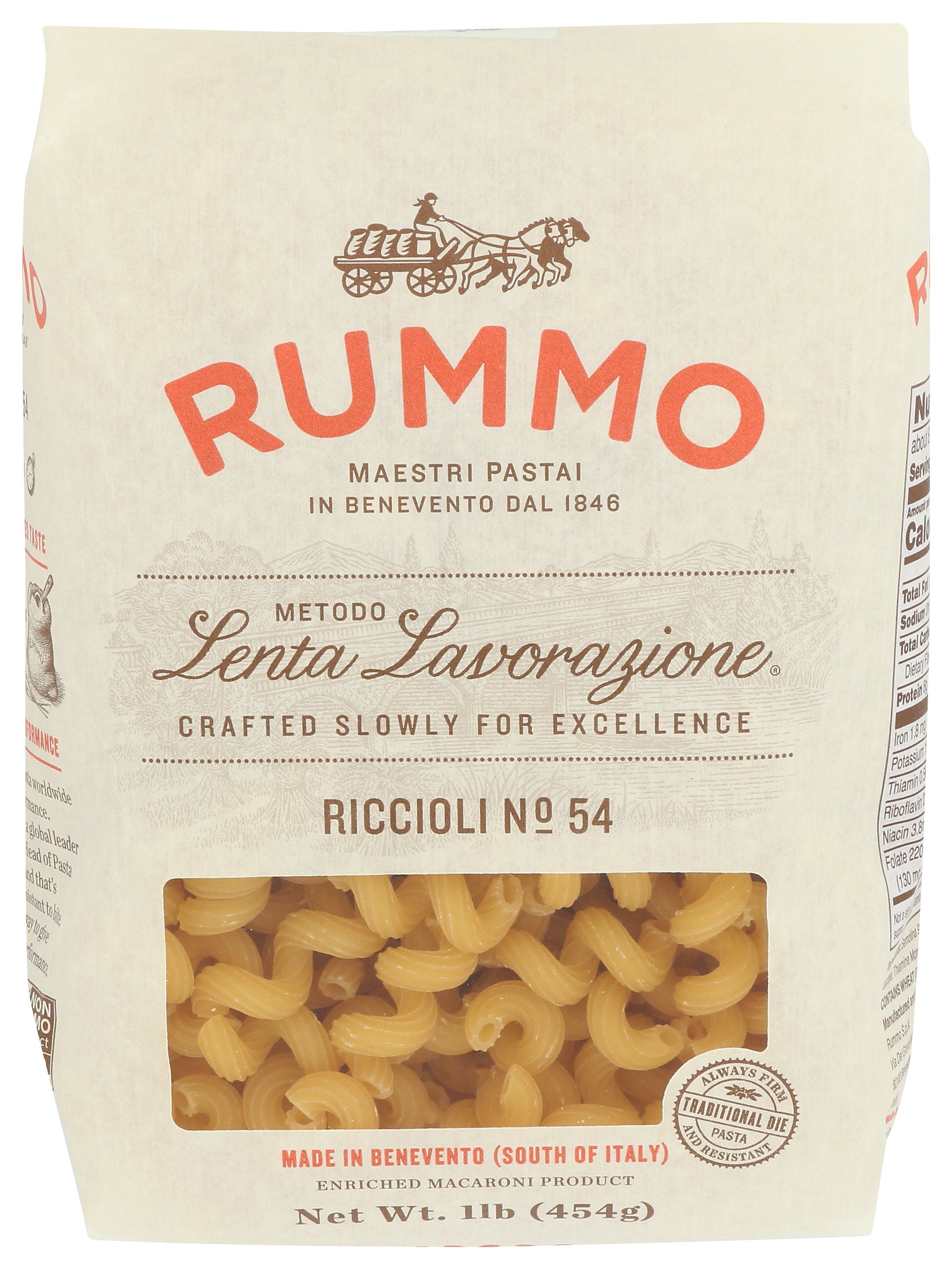 RUMMO PASTA RICCIOLI - Case of 12