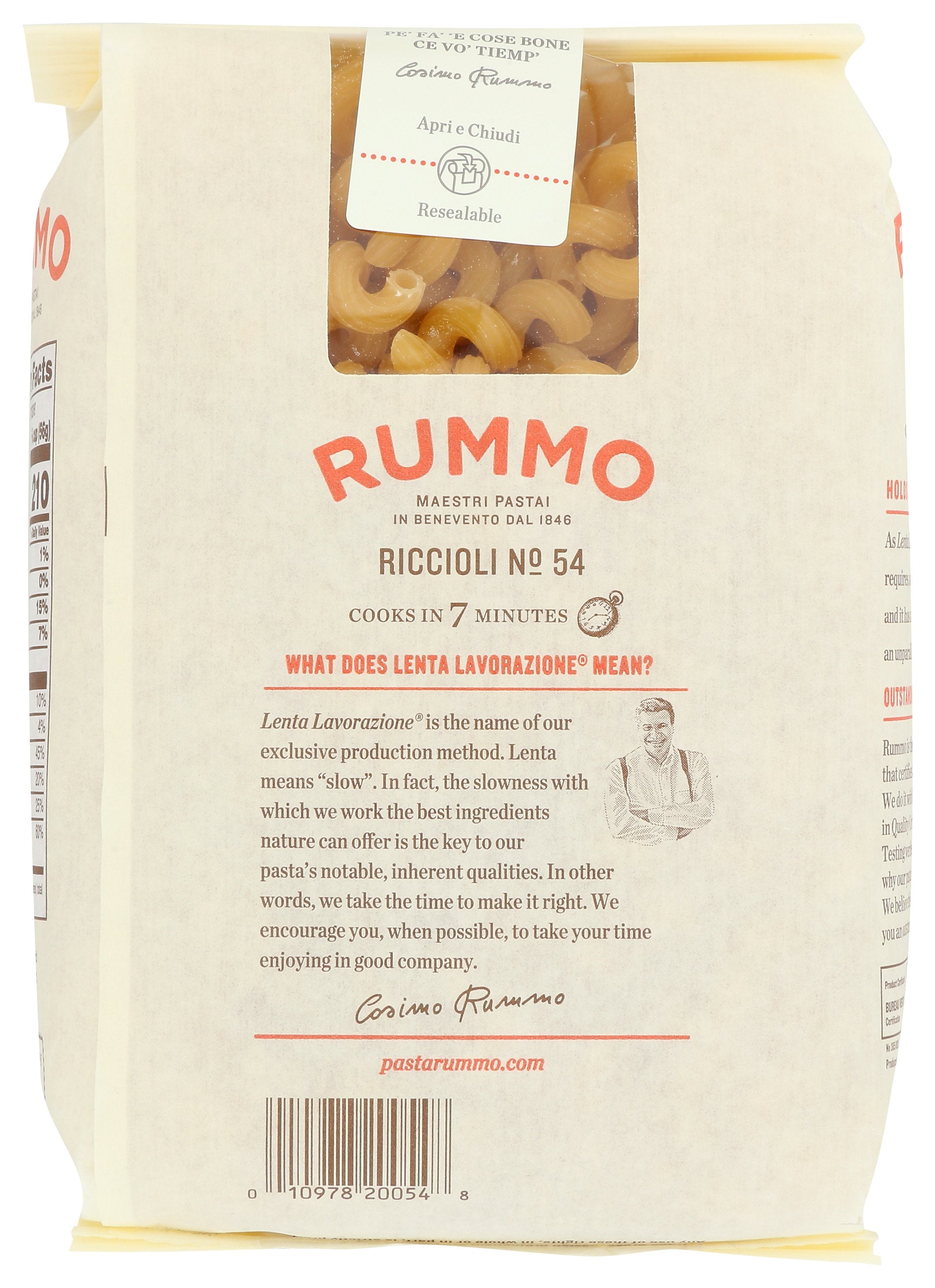 RUMMO PASTA RICCIOLI - Case of 12