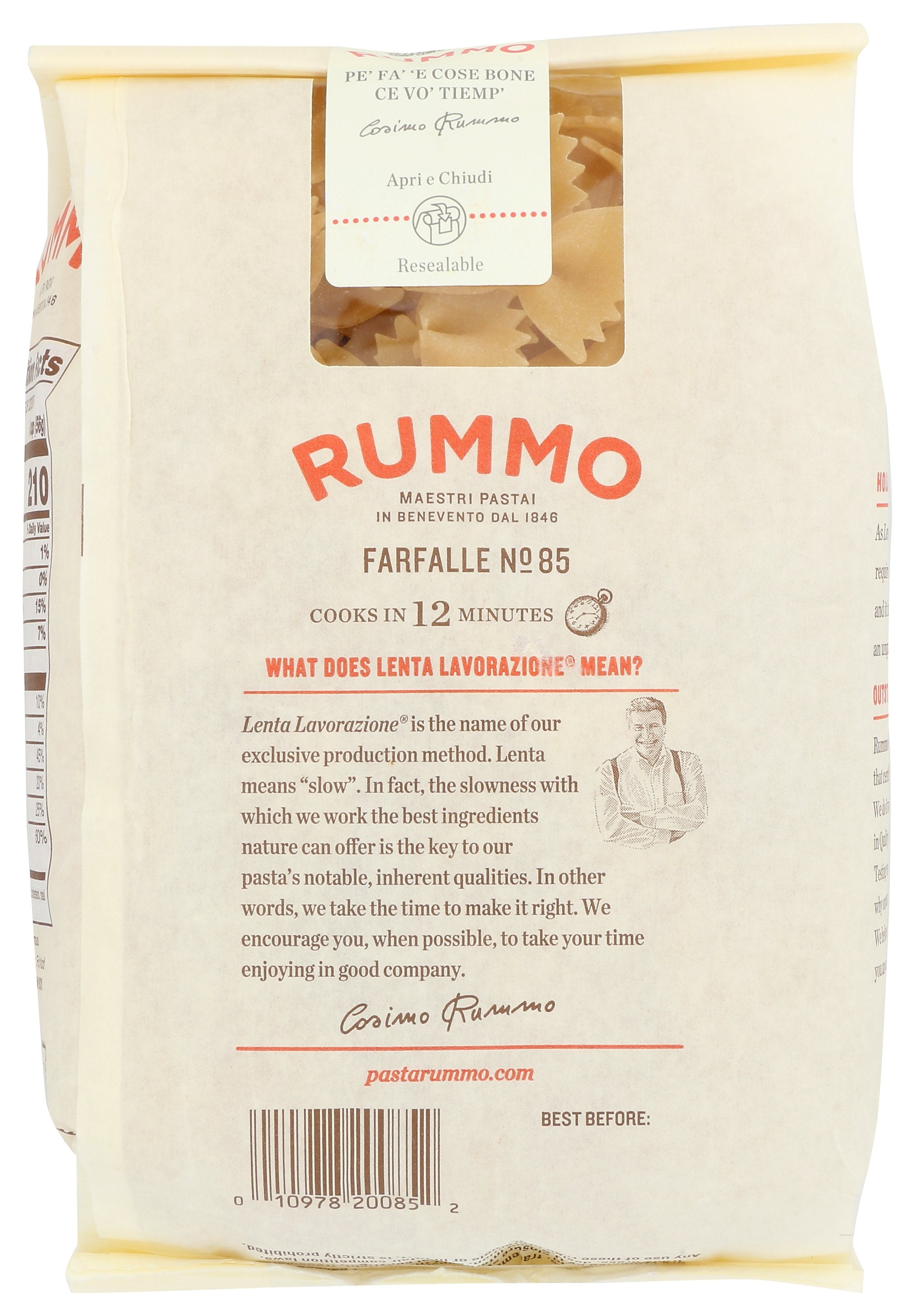 RUMMO PASTA FARFALLE - Case of 12