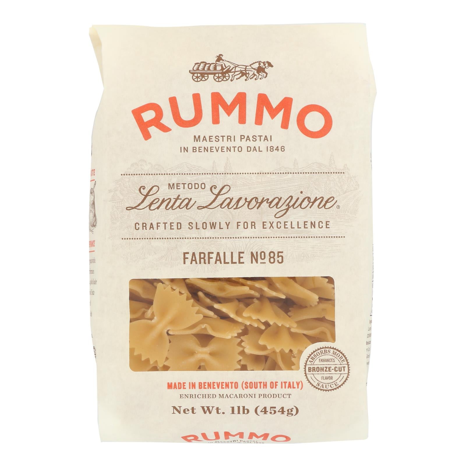 Rummo - Pasta Farfalle - Case of 12-1 LB