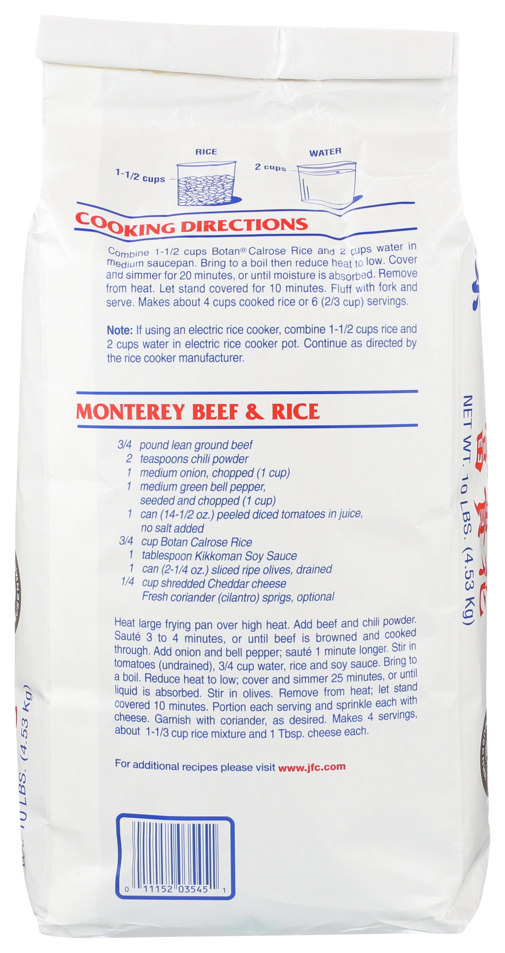 BOTAN RICE CALROSE - Case of 4