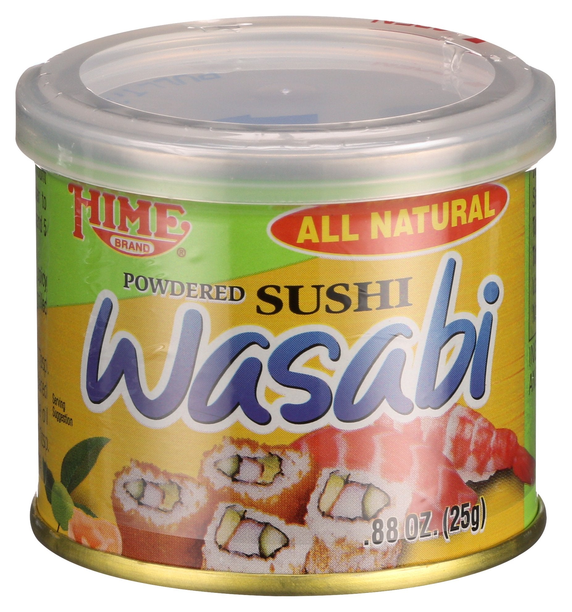 HIME SUSHI WASABI PWDR ALL NAT - Case of 10