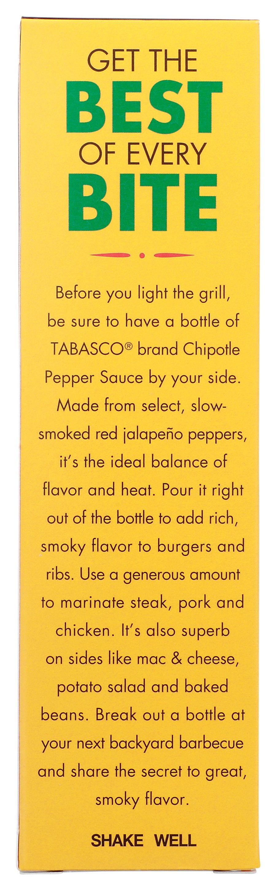 TABASCO SAUCE PEPPER CHIPOTLE